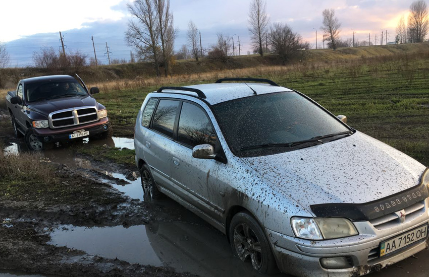 Буксировка Mitsubishi Space Star